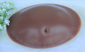 Silicone Fake Pregnancy Belly - Mocha color