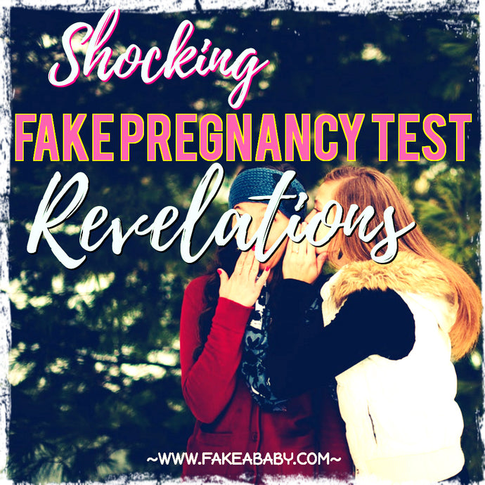 Revelações de teste de gravidez falsa chocante