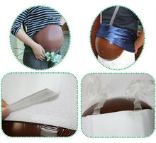 NEW TRIPLETS! Silicone Fake Pregnancy Belly - Mocha Color