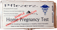 Fake Pregnancy test